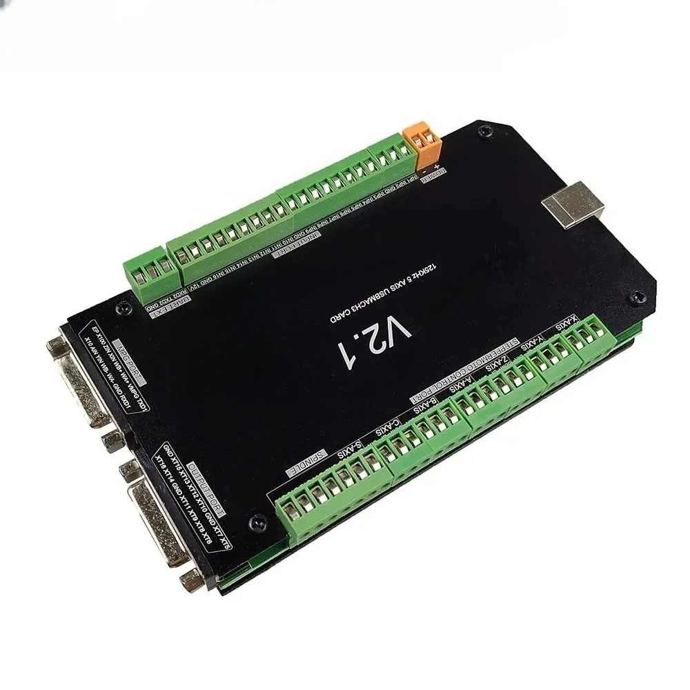 5 Axis Cnc Breakout Board Interface Mach3 - NVCM V2.1 3/4/5/6-Axis CNC Controller MACH3-Breakout
