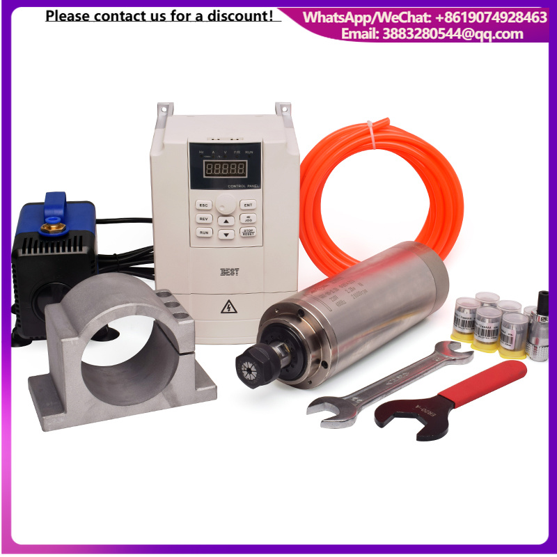 Cheap Price High Speed GDZ Spi - 2.2Kw Water Cooled Spindle Kit Vfd review and price