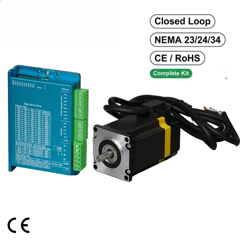 Nema 23 24 34 Closed Loop Step - Nema 23 Closed Loop Stepper Motor Driver Kit review and price