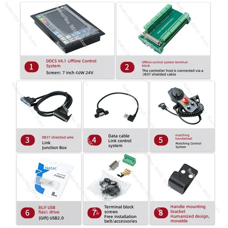 DDCS V4.1 V3.1 CNC Controller  - Ddcs V4.1 4 Axis Cnc Offline Controller review and price