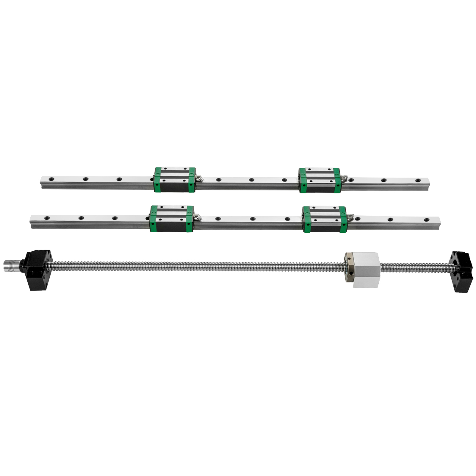 Linear Guide Rail, 2PCS HGR20- - Hgr20 Linear Guide Rail Ballscrew Set review and price