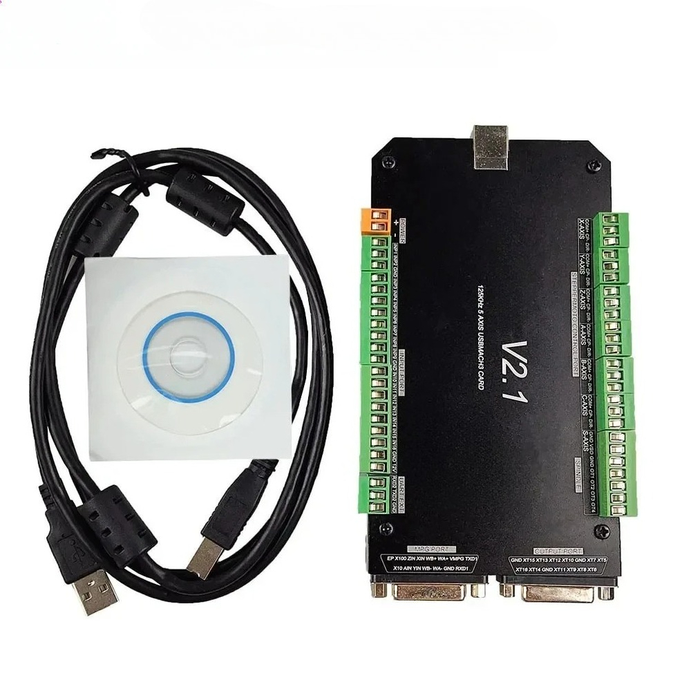 NVCM V2.1 3/4/5/6-Axis CNC Con - 5 Axis Cnc Breakout Board Interface Mach3 review and price